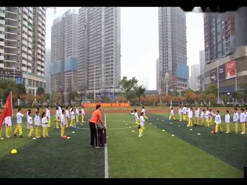 《发展操控性技能》观摩课教学视频-二年级体育-跨学科体育教学研讨活动