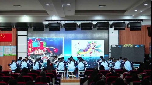 《快快乐乐扭秧歌》人教版四上美术课视频