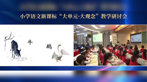 《牛和鹅》部编版四上语文特级教师