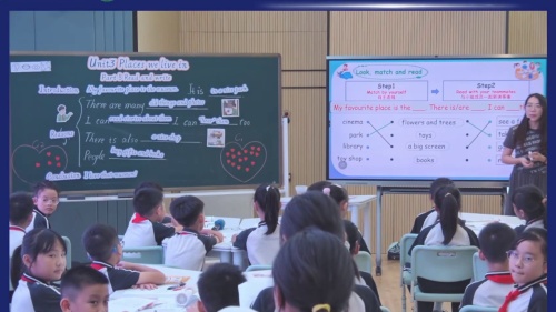 《Unit 4 Follow the rules Lesson 1》冀教版四上英语课堂教学实录视频