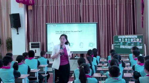 《Unit 3 What’s the weather like Period 2 》外研版四上英语2025数字化赋能教师专业发展研讨课视频