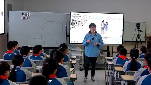 《U6 B Read and write》人教版四上英语2025展示课视频