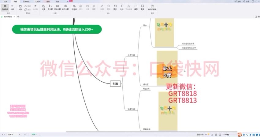 搞笑表情包私域引流变现教程：轻松日入200+