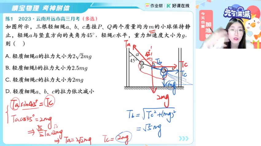 2025高三物理宋雨晴A+/A班一轮二轮+寒暑假班【作业帮尖端体系】