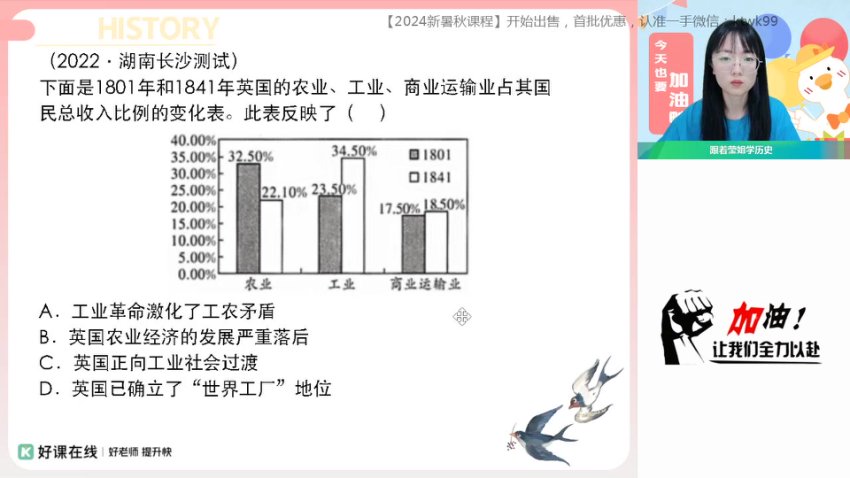 2024高一历史刘莹莹春季班：世界史纲下专题精讲+题型突破