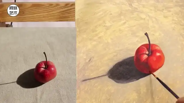 12节写实油画课：从入门到精通，绘出逼真水果世界