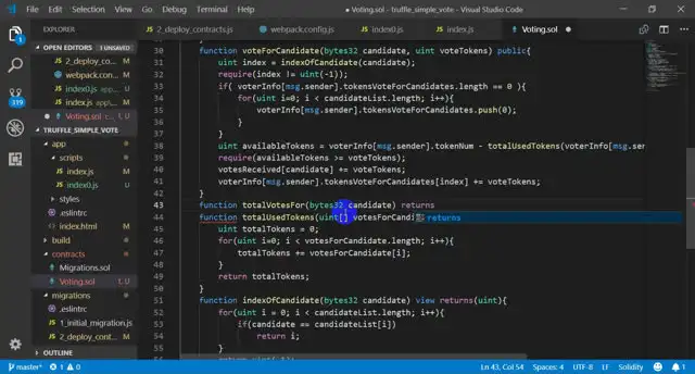 尚硅谷区块链投票系统实战教程：源码+视频