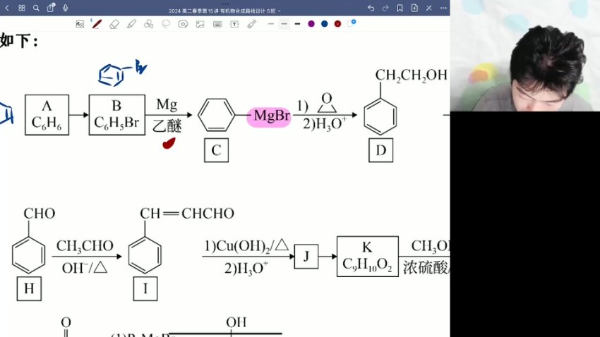 2024高二化学春季班-高展老师精讲晶体与有机化学