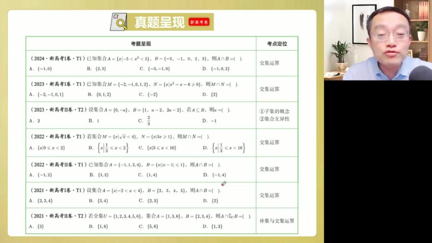 25高考数学周帅点睛班：代数几何概统全突破