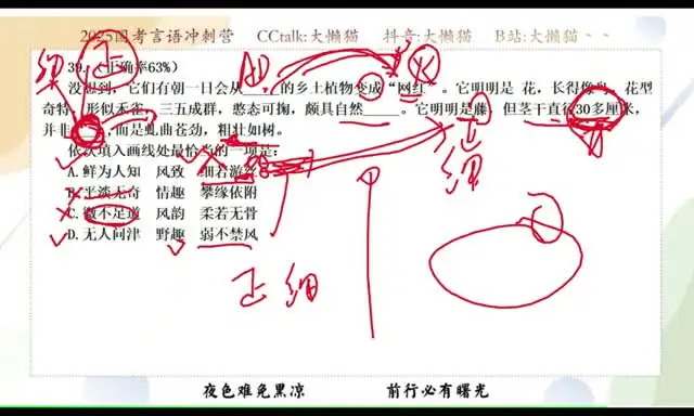 2025国考言语冲刺营：高效备考指南