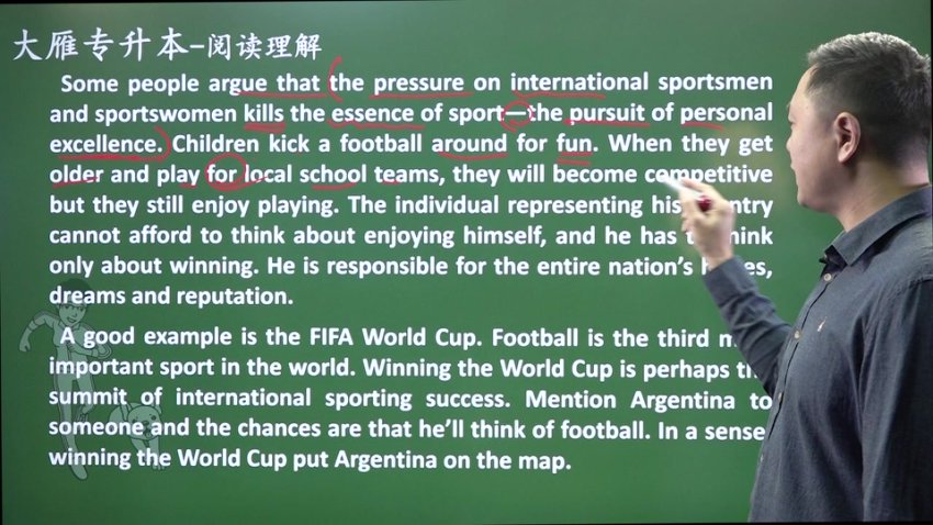 刘晓燕专升本英语阅读理解精讲15课+讲义