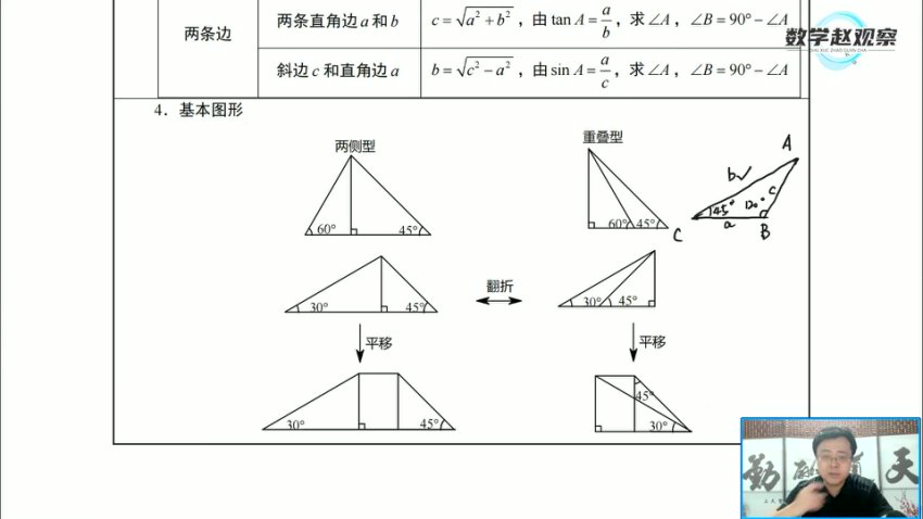 人教版九年级数学同步拔高课程（赵观察主讲）