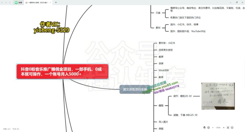 抖音音乐推广项目：0粉起步，手机轻松月入5000+