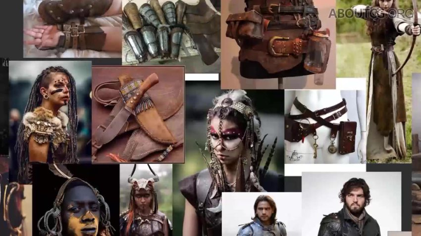 Zbrush女猎人3D角色建模实战教程