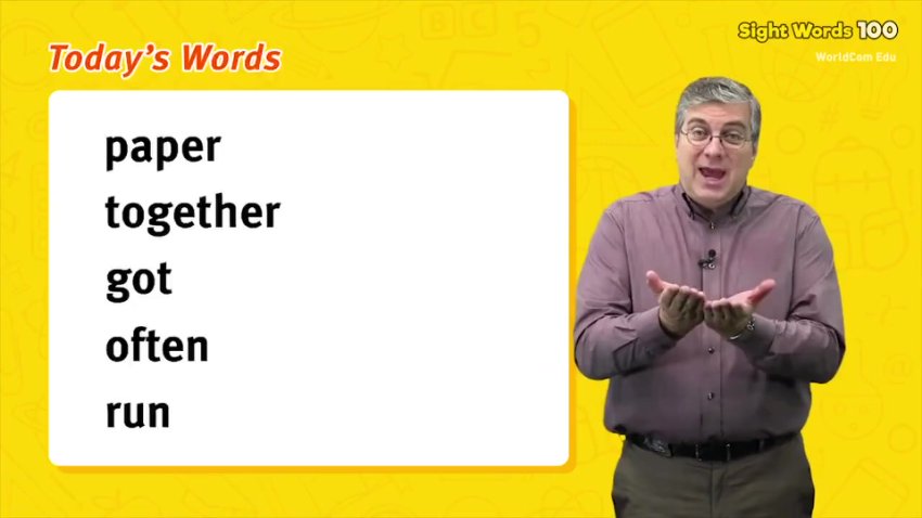 温迪老师Sight Words高频词全3级教程