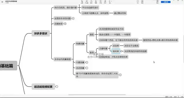 拼多多店铺运营与流量增长全攻略：矩阵动销与付费推广技巧